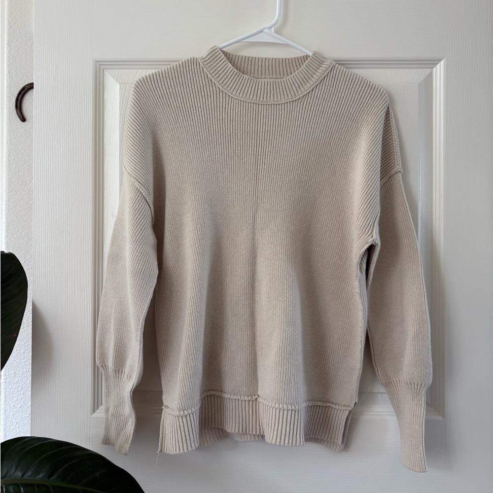 Moon & Madison Taupe Knit Sweater